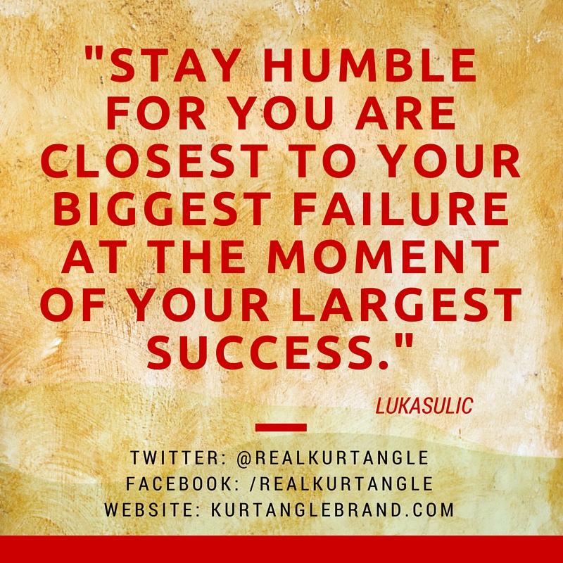 Stay Humble- Kurt Angle Official Blog