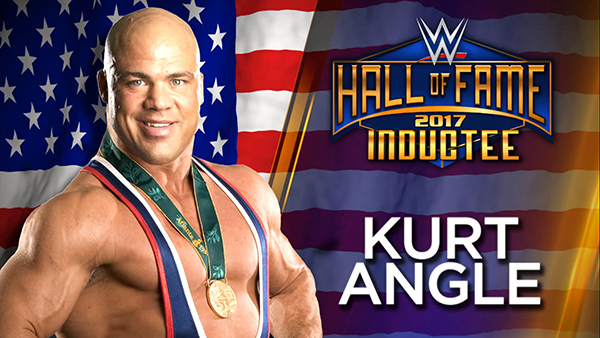 Kurt Angle-WWE Hall of Fame Inductee