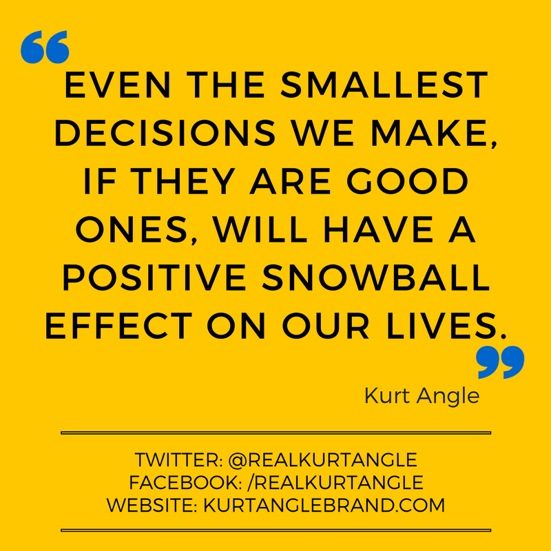 Snowball Effect - Kurt Angle Official Blog